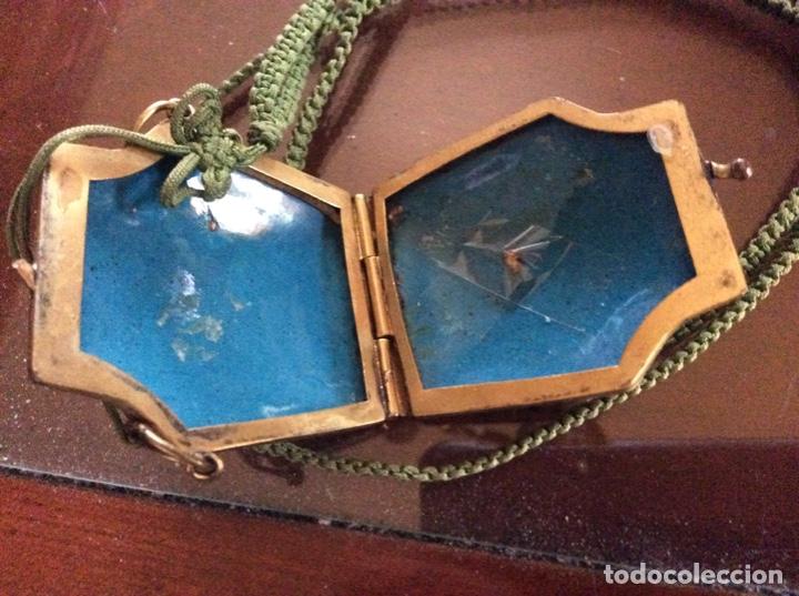 Antig&uuml;edades: Monedero de esmalte 5cmx6cm - Foto 4