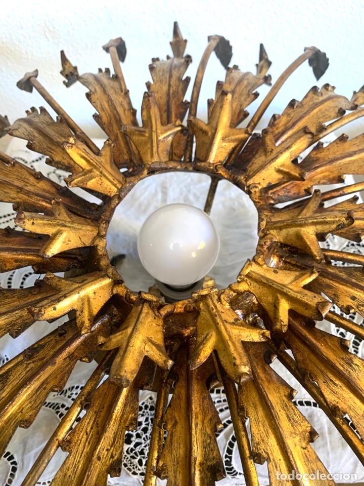 Antig&uuml;edades: L&Aacute;MPARA SOL VINTAGE - Foto 5