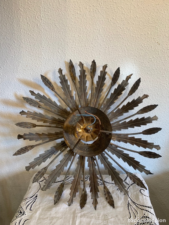 Antig&uuml;edades: L&Aacute;MPARA SOL VINTAGE - Foto 7