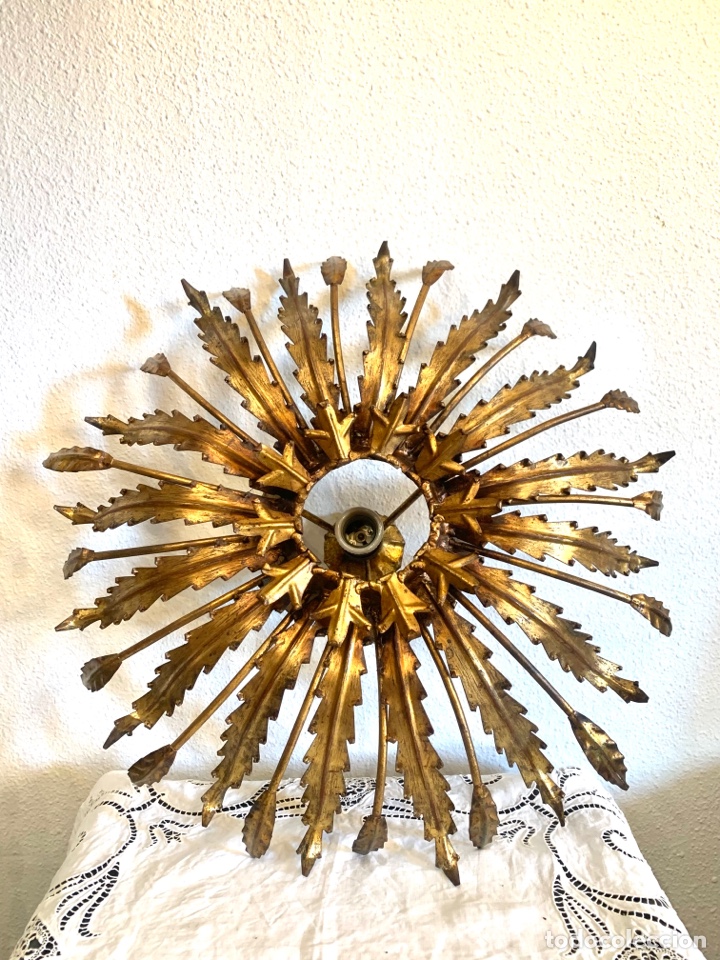 Antig&uuml;edades: L&Aacute;MPARA SOL VINTAGE - Foto 9