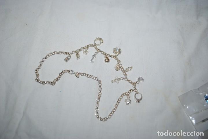 Antig&uuml;edades: COLLAR DE PLATA CON COLGANTES , - Foto 2