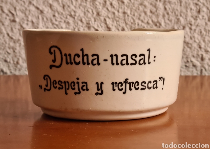 Oggetti Antichi: Antigua Ba&ntilde;era para la Nariz Ducha Nasal Despeja y Refresca! - Decoraci&oacute;n Porcelana
