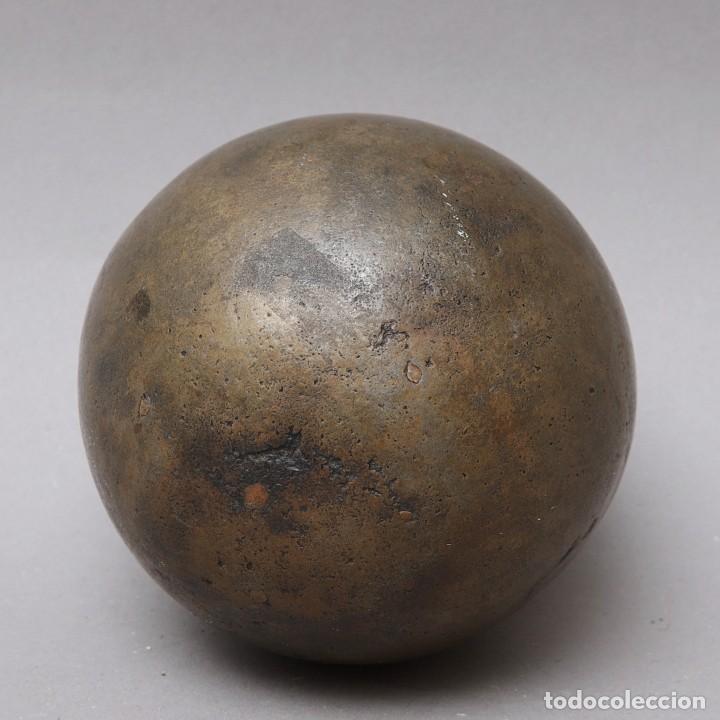 Antig&uuml;edades: BALA DE CA&Ntilde;ON SIGLO XVIII - Foto 2