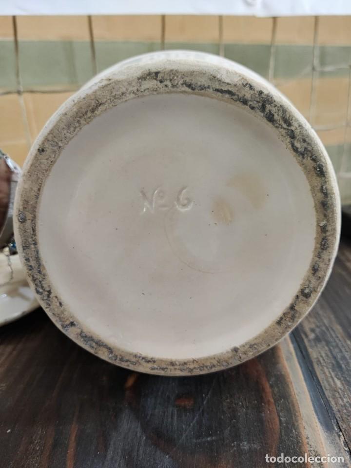 antiguo tarro o azucarero original de familia h - Compra venta en  todocoleccion