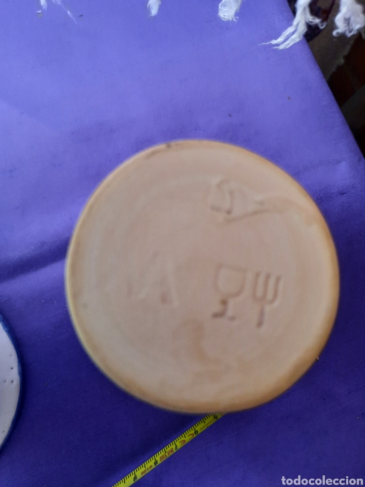 Antig&uuml;edades: Copas de ceramica decorativas picaflor - Foto 5