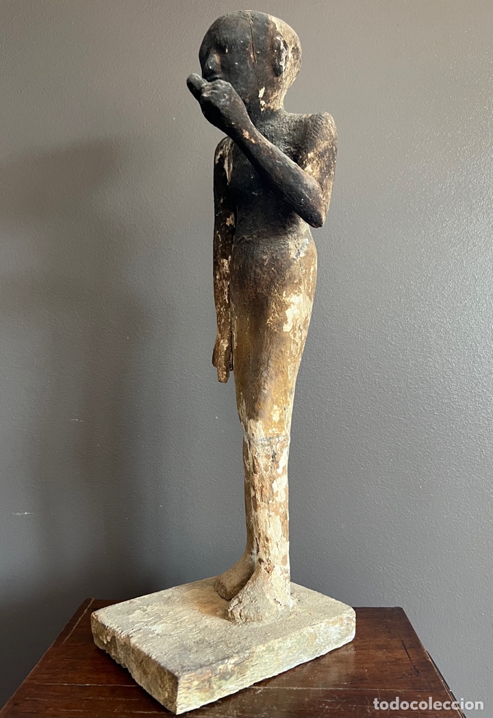 Antig&uuml;edades: Estatuilla de Sacerdote de Am&oacute;n - Foto 2