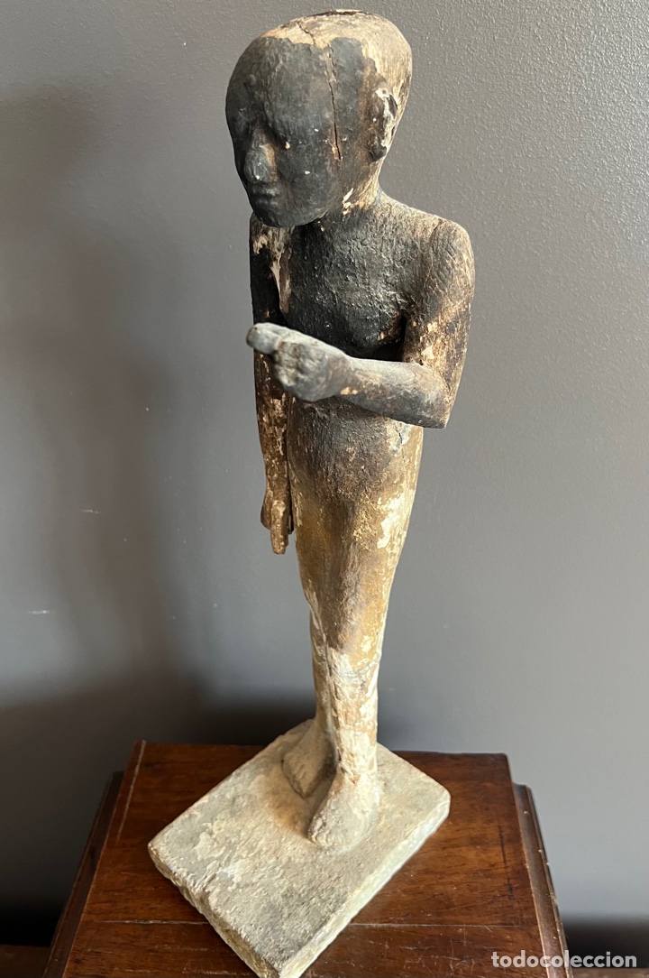 Antig&uuml;edades: Estatuilla de Sacerdote de Am&oacute;n - Foto 3