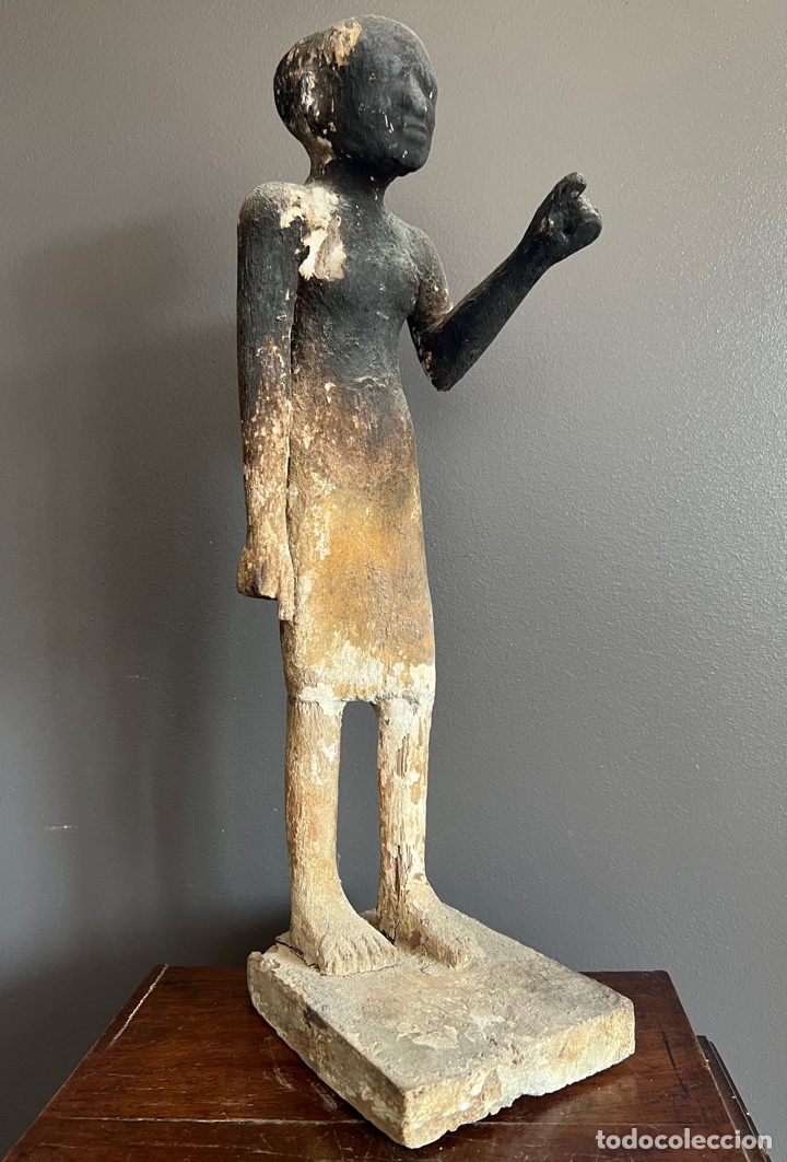 Antig&uuml;edades: Estatuilla de Sacerdote de Am&oacute;n - Foto 4