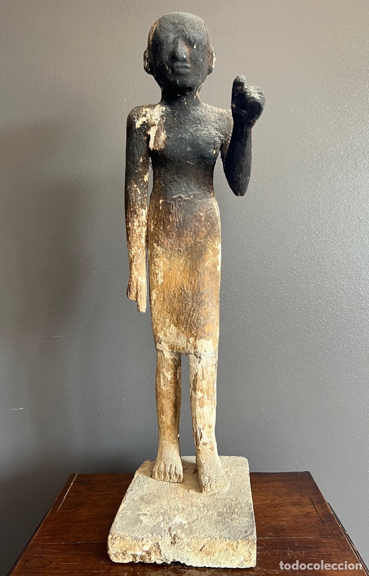 Antig&uuml;edades: Estatuilla de Sacerdote de Am&oacute;n - Foto 1