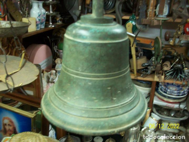 Antig&uuml;edades: ANTIGUA CAMPANA DE BRONCE - Foto 2