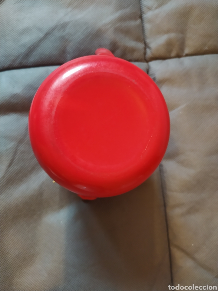 Antig&uuml;edades: Jarra esmaltada roja - Foto 3