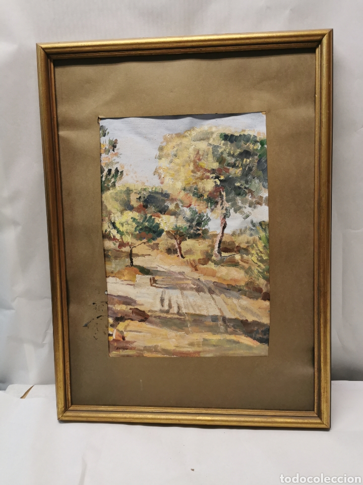 Antig&uuml;edades: Marco y l&aacute;mina - Foto 1