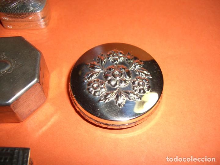 Antig&uuml;edades: LOTE CAJITAS DE PLATA - Foto 3