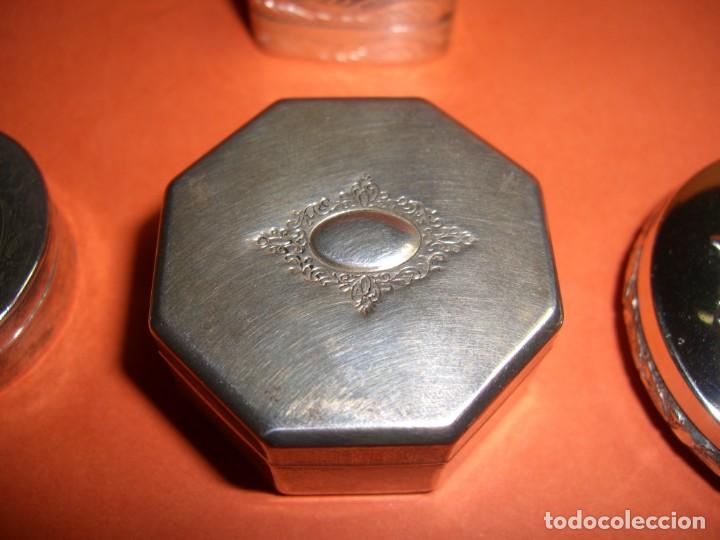 Antig&uuml;edades: LOTE CAJITAS DE PLATA - Foto 4