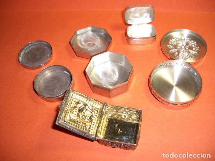 Antig&uuml;edades: LOTE CAJITAS DE PLATA - Foto 7