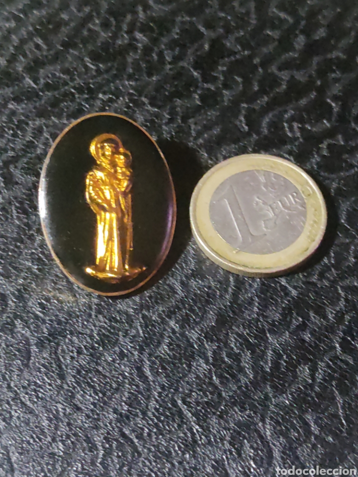 Antig&uuml;edades: Antiguo broche de San Antonio. - Foto 2