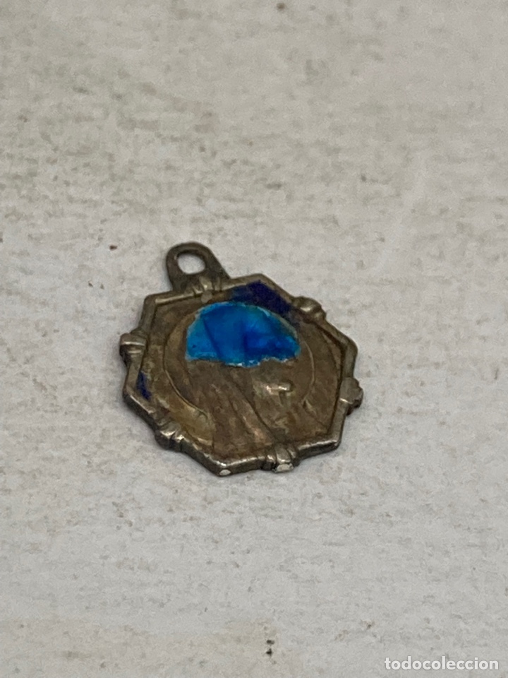 Antig&uuml;edades: Medalla de plata religiosa - Foto 1