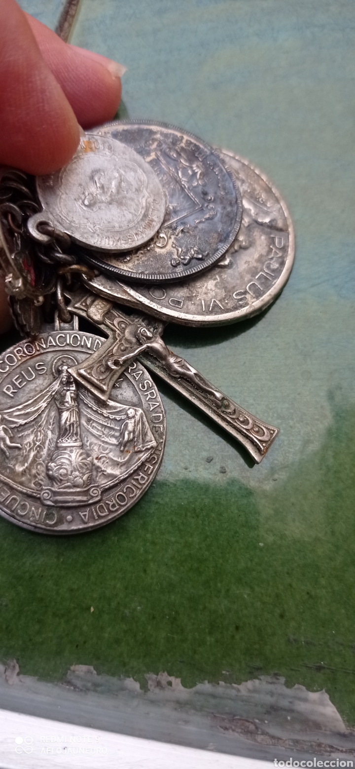 Antig&uuml;edades: lote medallas religiosas - Foto 3