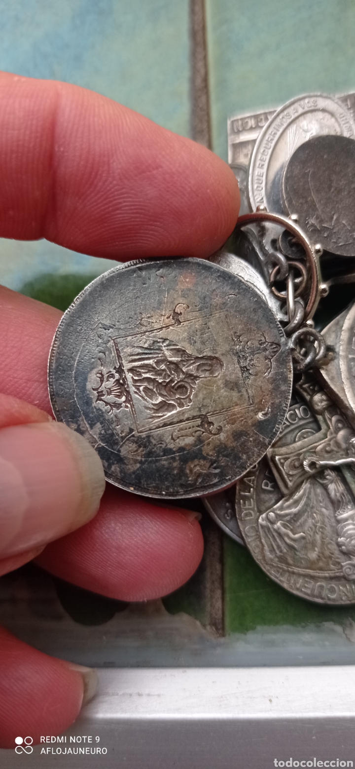 Antig&uuml;edades: lote medallas religiosas - Foto 5