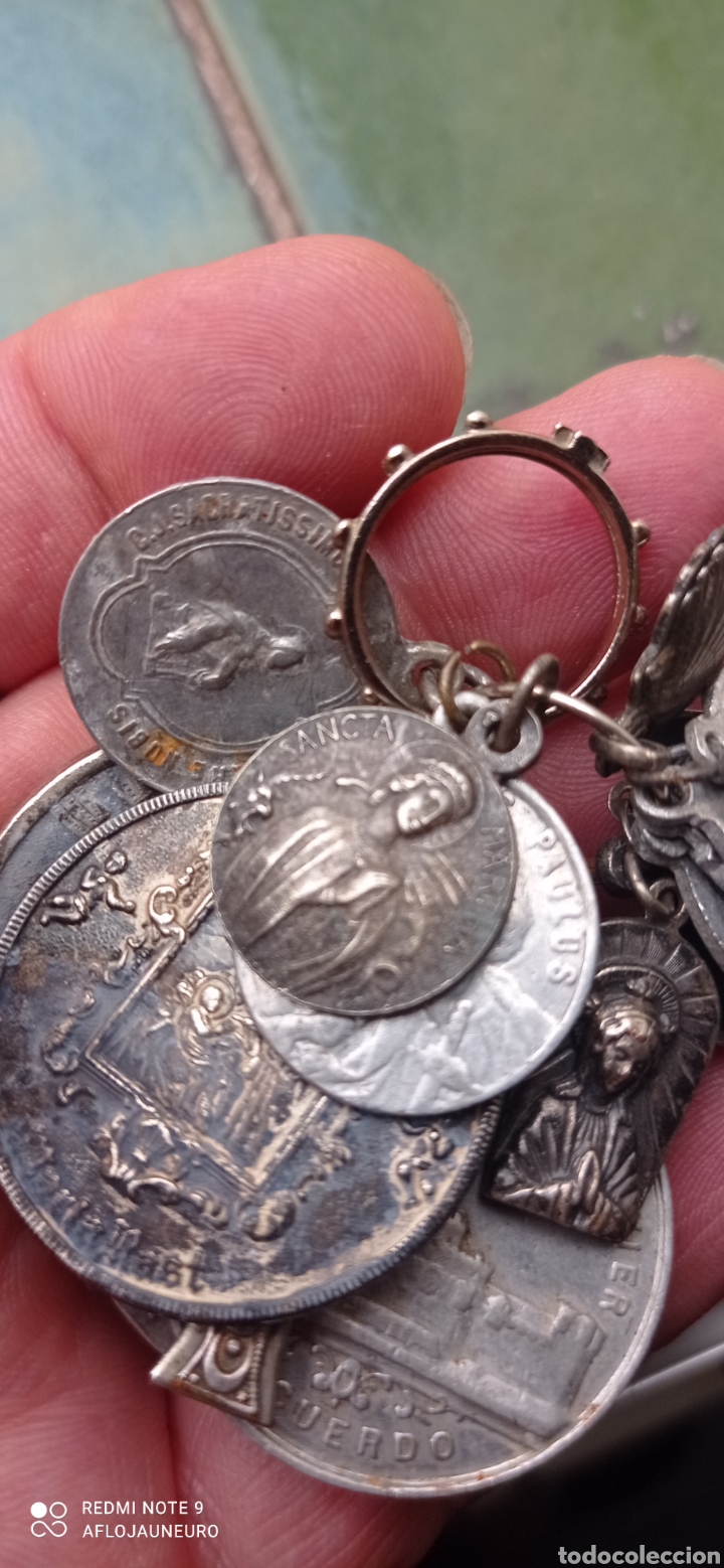 Antig&uuml;edades: lote medallas religiosas - Foto 8