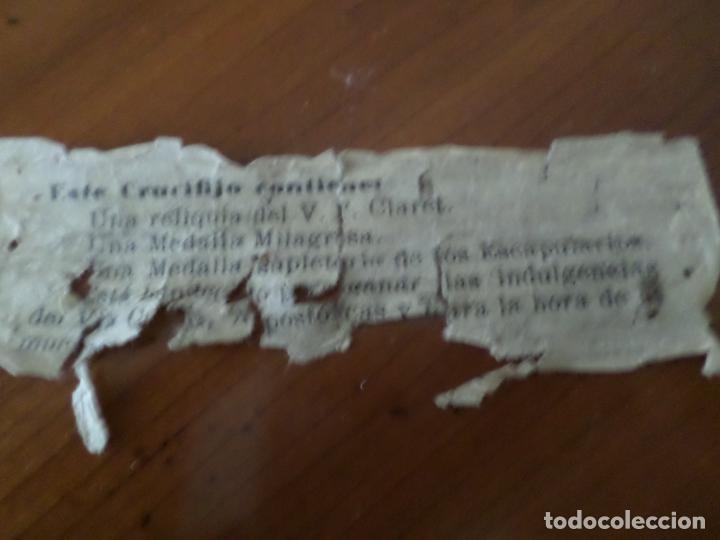 Antig&uuml;edades: CRISTO CON PAPEL EN EL INTERIOR DE INDULGENCIAS - Foto 9