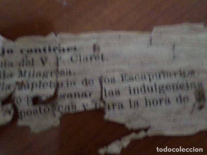 Antig&uuml;edades: CRISTO CON PAPEL EN EL INTERIOR DE INDULGENCIAS - Foto 10