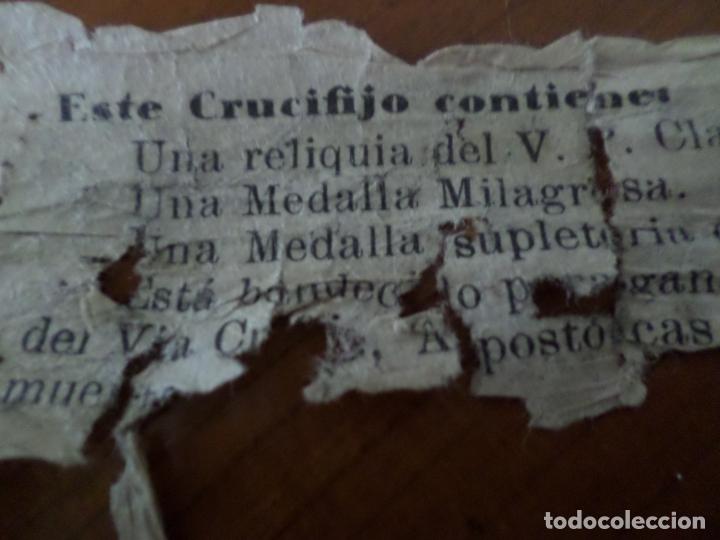 Antig&uuml;edades: CRISTO CON PAPEL EN EL INTERIOR DE INDULGENCIAS - Foto 11