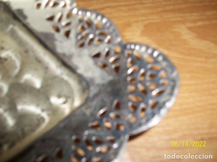 Antig&uuml;edades: ANTIGUO CENTRO DE MESA DE METAL - Foto 2