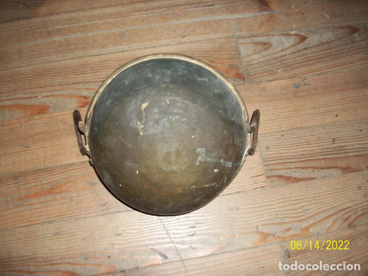 Antig&uuml;edades: ANTIGUO PEROL/PEROLA DE BRONCE - Foto 2