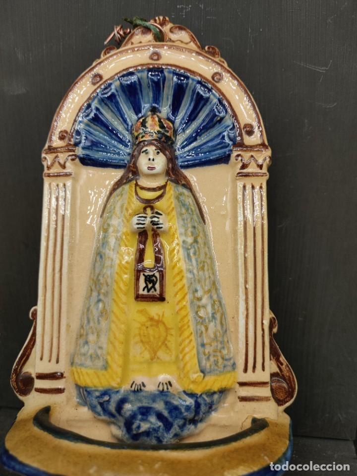 Antig&uuml;edades: Benditera de Cer&aacute;mica - Foto 2
