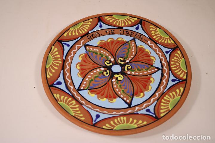 Antig&uuml;edades: plato ceramica rdo. de ubeda - Foto 2