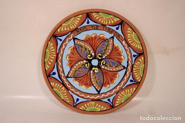 Antig&uuml;edades: plato ceramica rdo. de ubeda - Foto 1