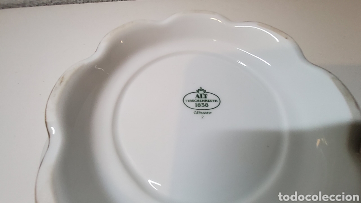Antig&uuml;edades: Plato ensaladera 1838 germany - Foto 5