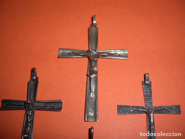 Antig&uuml;edades: CRUCIFIJOS DE PLATA. - Foto 2