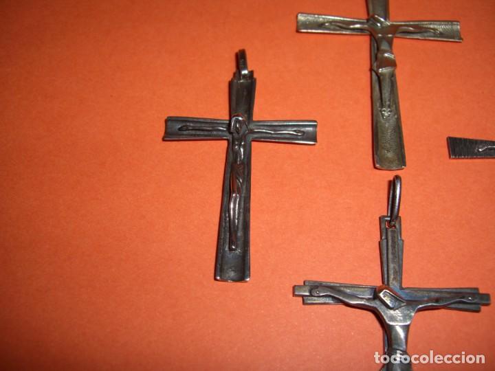 Antig&uuml;edades: CRUCIFIJOS DE PLATA. - Foto 3