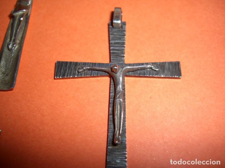 Antig&uuml;edades: CRUCIFIJOS DE PLATA. - Foto 5