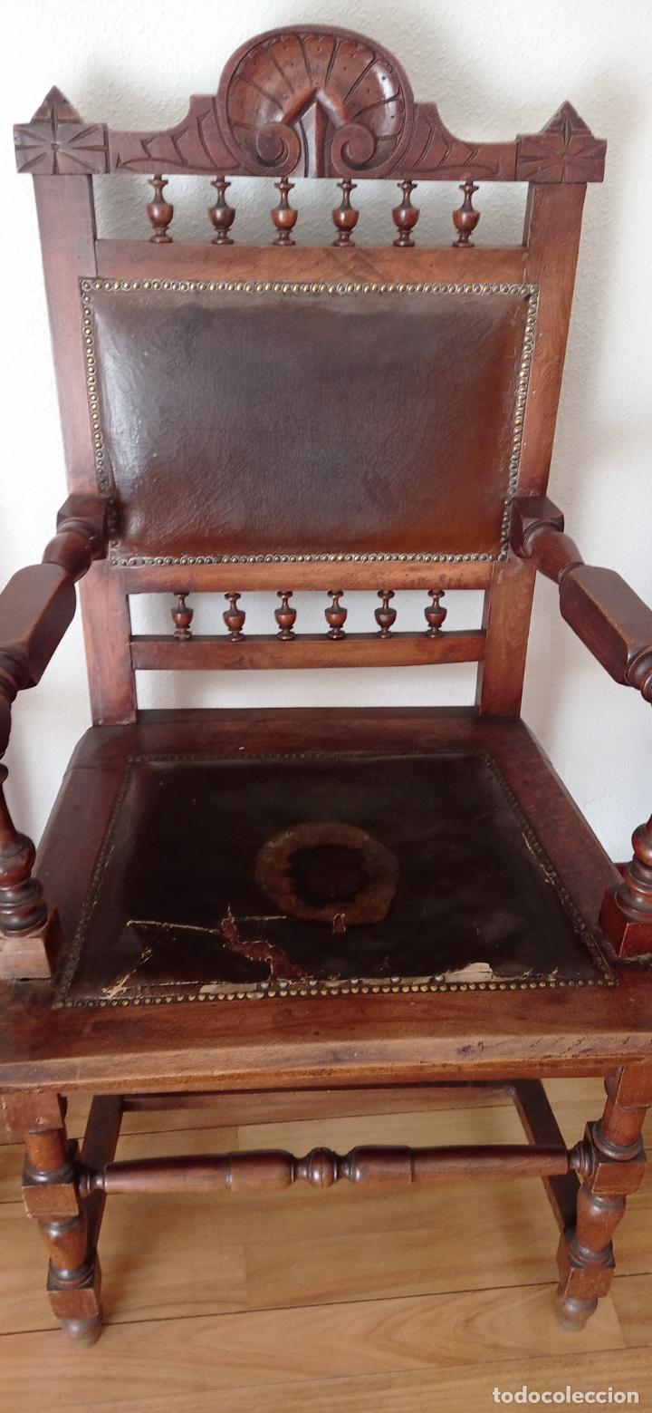 Antig&uuml;edades: SILLERIA DE DESPACHO ALFONSINA - Foto 4
