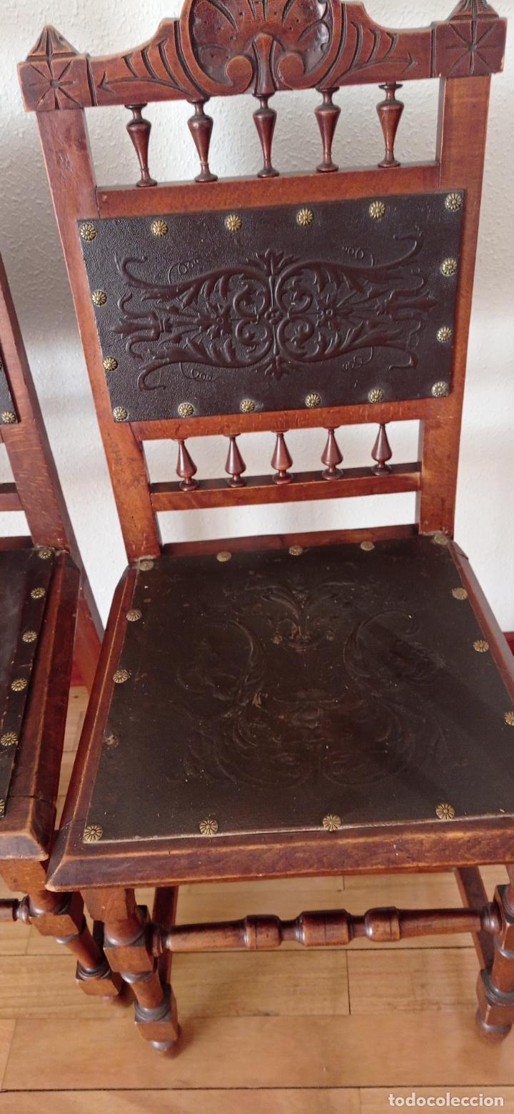 Antig&uuml;edades: SILLERIA DE DESPACHO ALFONSINA - Foto 7