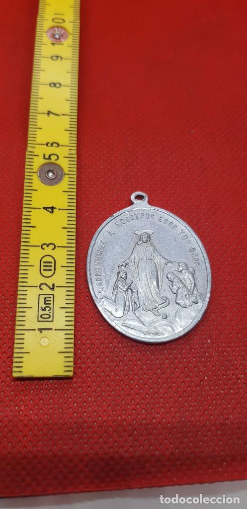 Antig&uuml;edades: Medalla religiosa hijas inmaculada concepci&oacute;n - Foto 3
