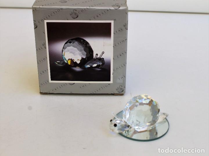 Antig&uuml;edades: FIGURA DE CRISTAL - EL CARACOL - Foto 1
