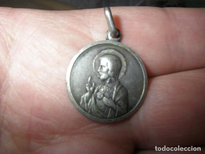 Antig&uuml;edades: Medalla de plata contrastada. - Foto 1