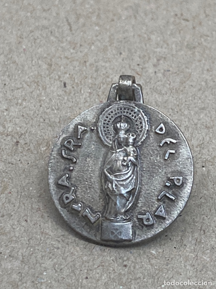 Antig&uuml;edades: Medalla de plata religiosa - Foto 1
