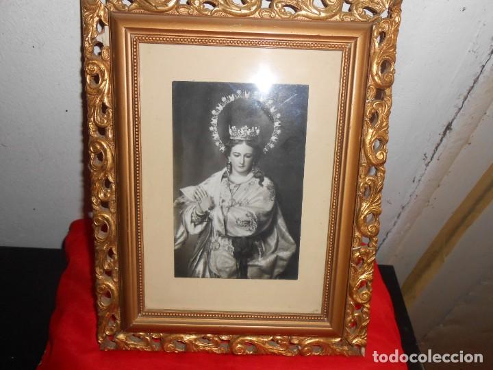 Antig&uuml;edades: VIRGEN DE LOS LIRIOS -Patrona de Alcoy - Foto 2