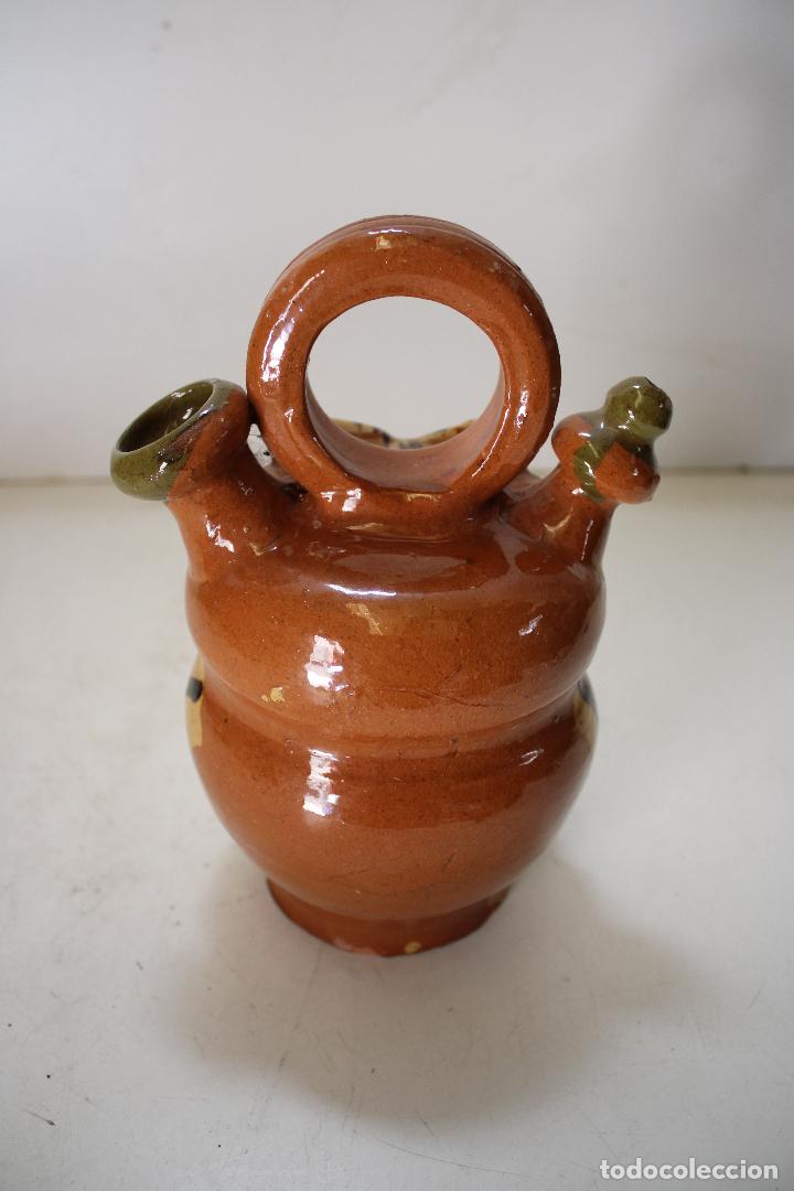 Antig&uuml;edades: botijo buho dfe ceramica - Foto 3
