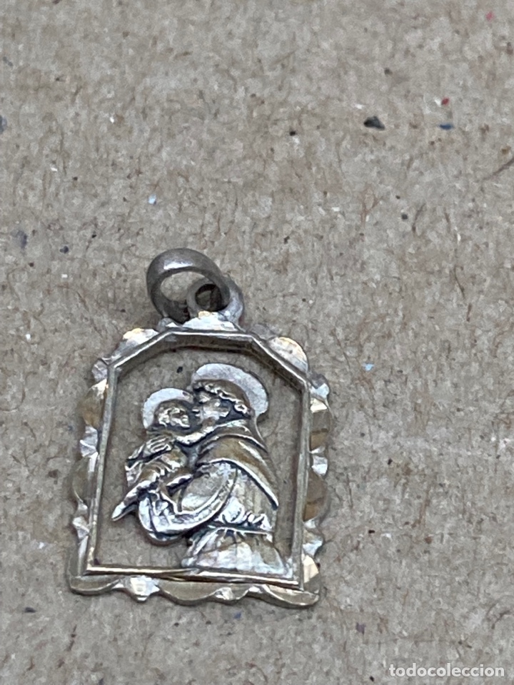 Antig&uuml;edades: Medalla de plata religiosa - Foto 1