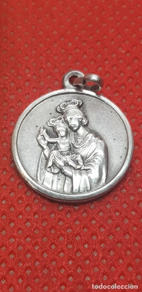 Antig&uuml;edades: Medalla religiosa de Nuestra Se&ntilde;ora del orto - Foto 1