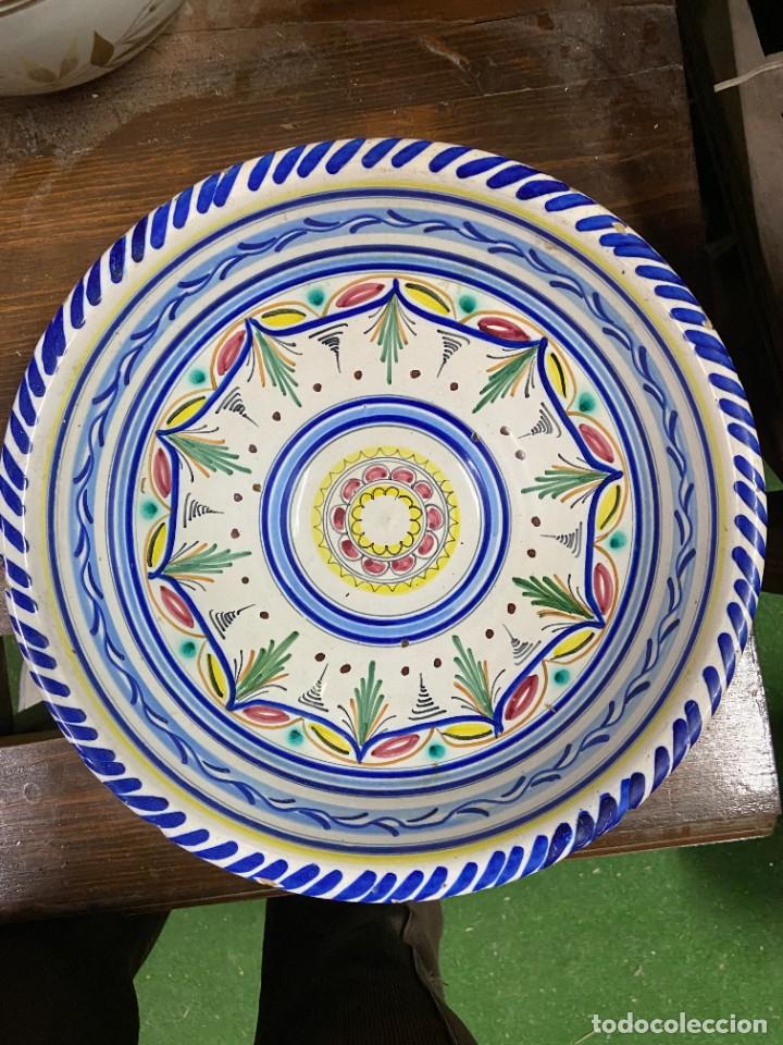 Antig&uuml;edades: Plato cer&aacute;mica colorido - Foto 1