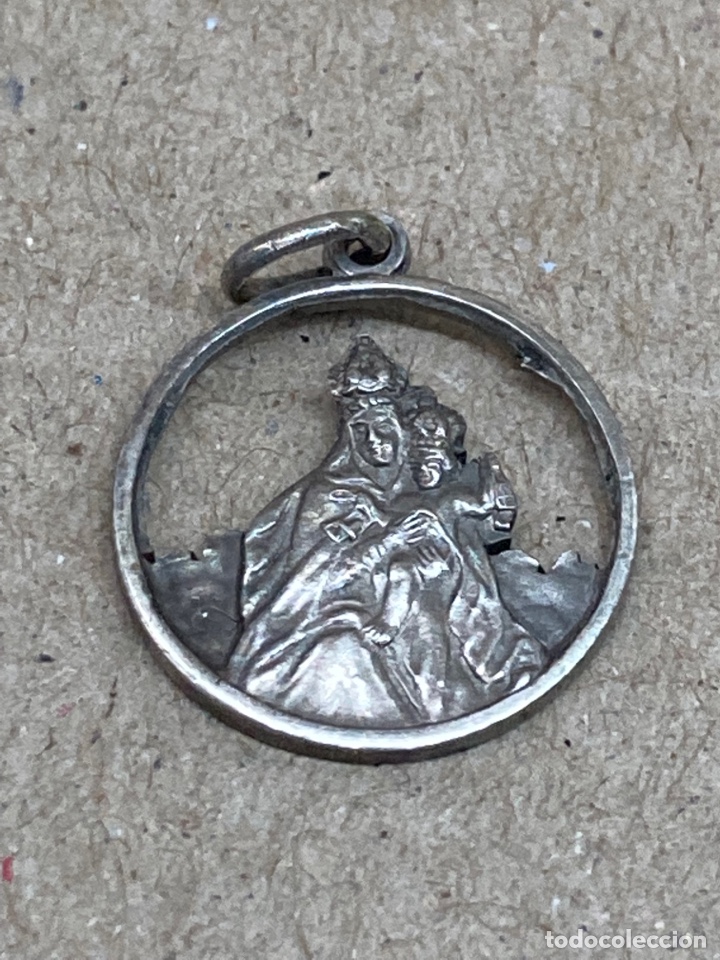 Antig&uuml;edades: Medalla de plata religiosa - Foto 1