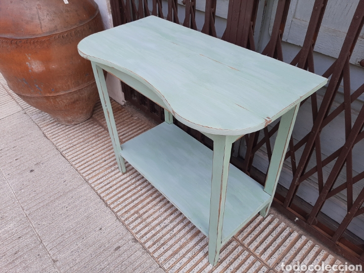 Antig&uuml;edades: Mesita / c&oacute;nsola antigua - Foto 6