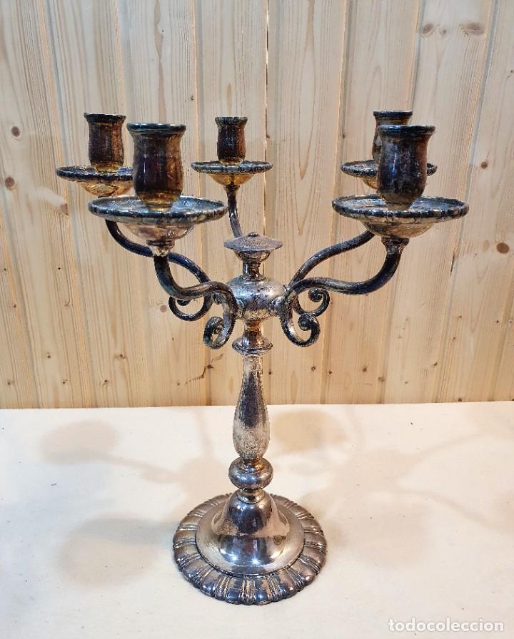 Antig&uuml;edades: CANDELABRO ANTIGUO - Foto 1